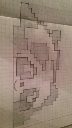 Рисование по клеткам Ксения