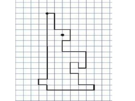 Черчение для детей по клеточкам