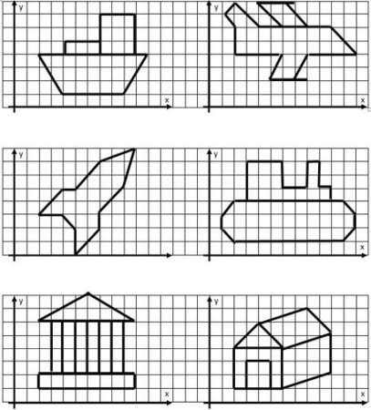 Рисунок по клеточкам Информатика