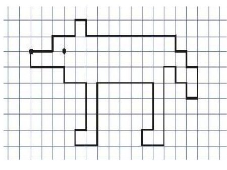 Рисование по клеточкам для детей