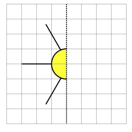 Симметричное рисование по клеткам