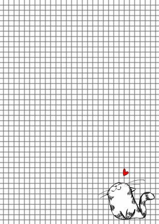 Страница в клетку