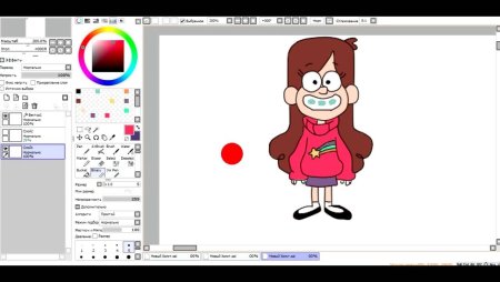 Рисунки по клеточкам Гравити Фолз