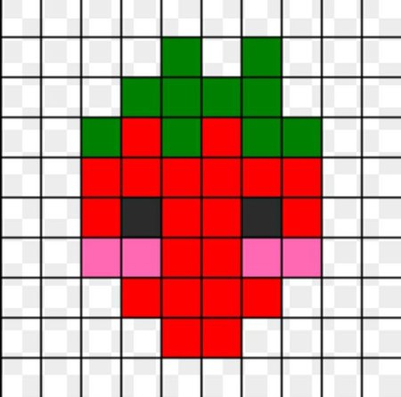 Арбуз по клеткам