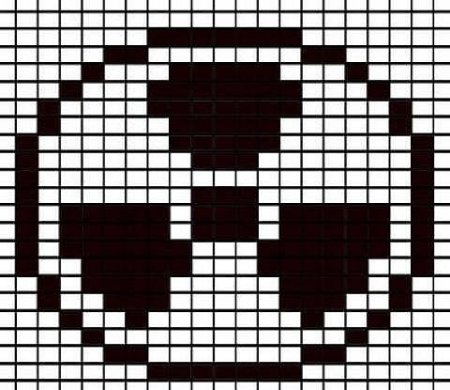 Значки по клеткам