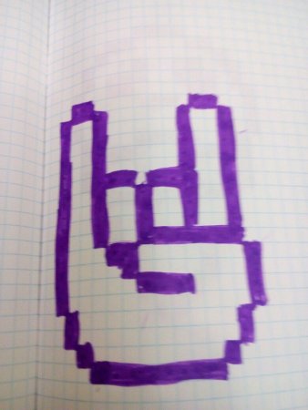 Картинки по клеточкам