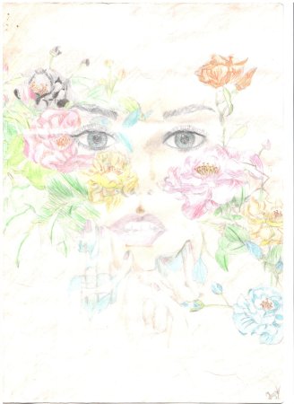 Ксюша рисунок