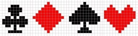 Рисунки по клеточкам легко карты