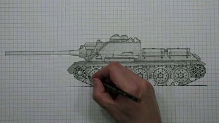 Рисование по клеточкам к 9 мая