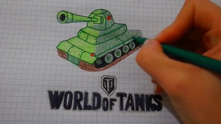 Машинка по клеточкам для детей