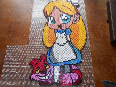 Алиса рисование по клеткам