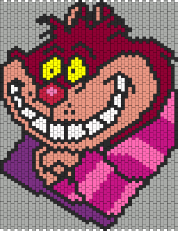 Пиксель арт из бисера