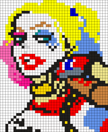 Вышивка крестом Алиса в стране чудес