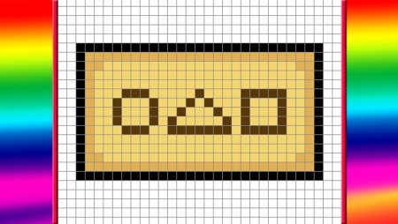 Рисунки по клеточкам игра в кальмара