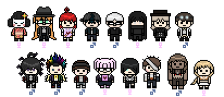 Данганронпа Pixel