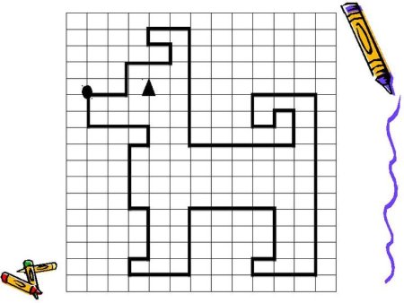 Математический диктант для детей 5-6 лет