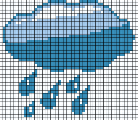 Облако крестиком