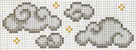 Рисунки по клеточкам лёгкие большие