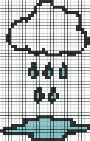 Рисунки по клеточкам солнце