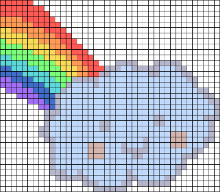 Схемы фенечек прямым плетением облака