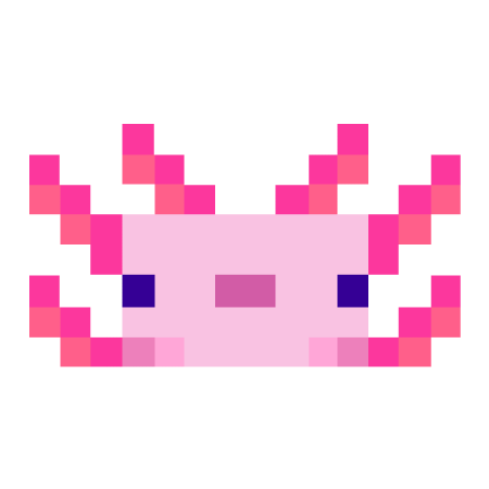 Аксолотль пиксель