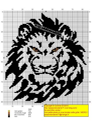 Двухцветные схемы для вышивки