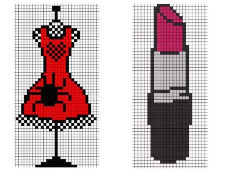 Одежда по клеточкам в тетради