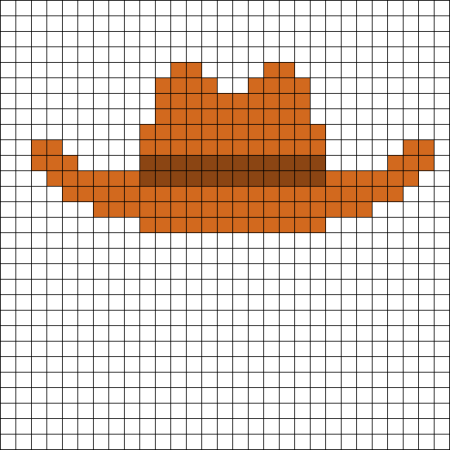 Новогодняя шапка пиксель арт