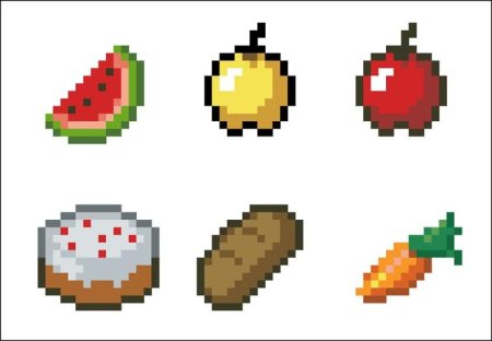 Еда из МАЙНКРАФТА