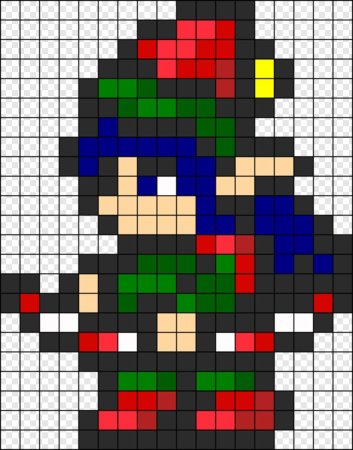 Картинки по клеточкам террария