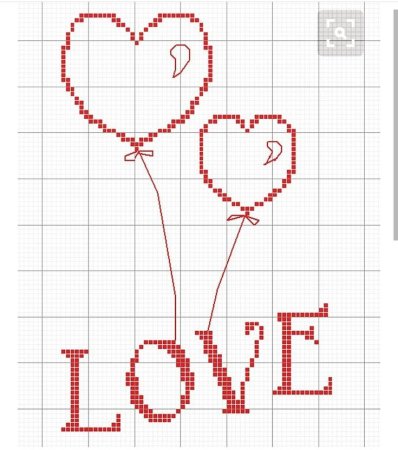 Схемы вышивки крестом лёгкие