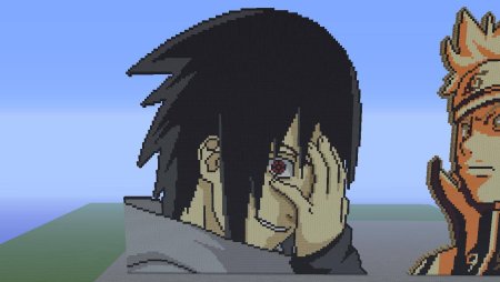 Саске Учиха Pixel