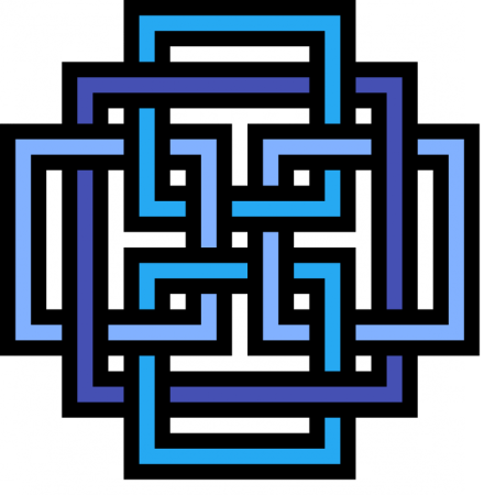 Пиксель арт орнамент