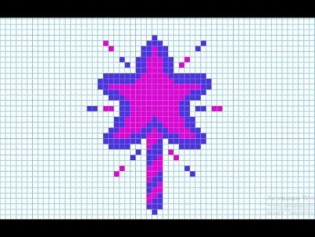 Волшебная палочка по клеткам