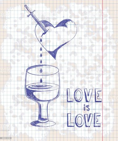 Рисунки ручкой в тетради простые