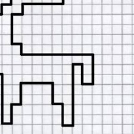 Олень Рудольф схема вышивки