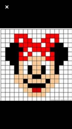 Рисунки по клеточкам цветные