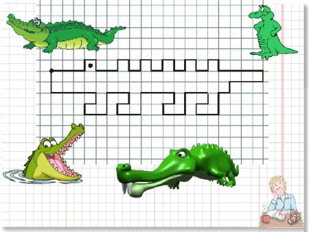 Графический диктант крок