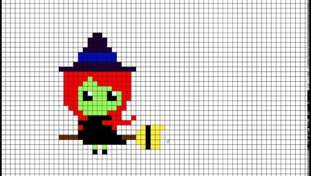 Ведьма по клеткам