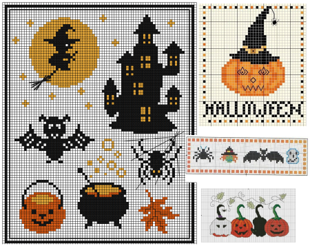 Вышивка к Хэллоуину