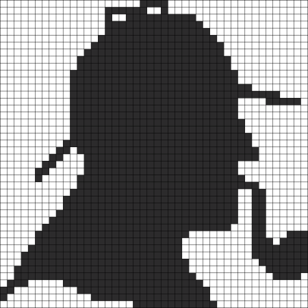 Вышивка Шерлок Холмс схема