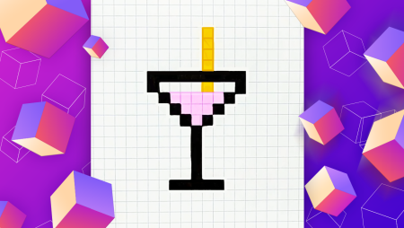 Тик ток по клеточкам