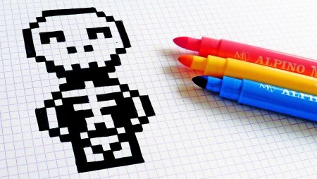 Рисунки по клеточкам