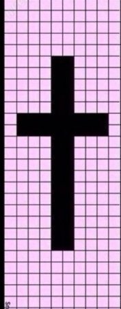 Рисунки по клеткам кресты
