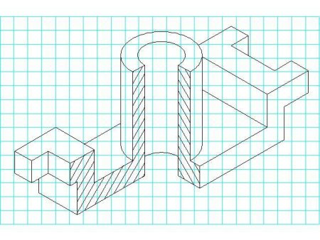 Чертить по клеточкам в тетради