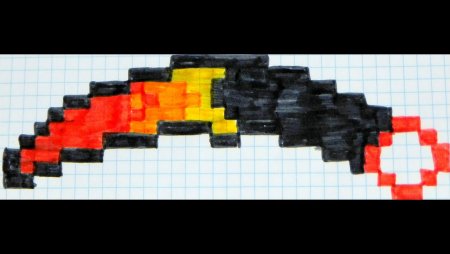 Керамбит по клеткам