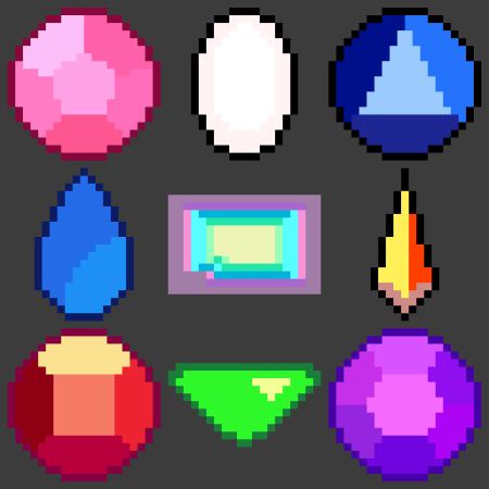 Рисование по клеточкам разноцветное сердце