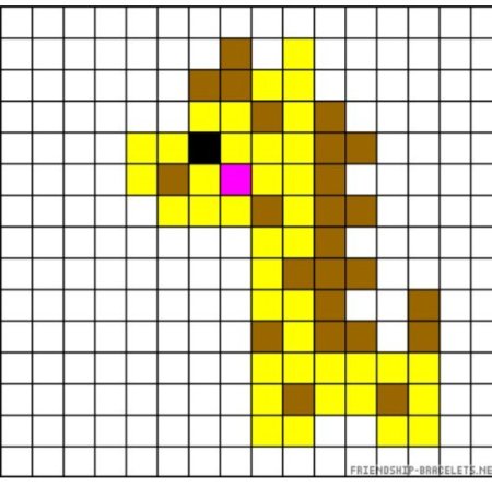 Даффи дак пиксель арт