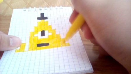 Билл Сайфер вышивка крестом