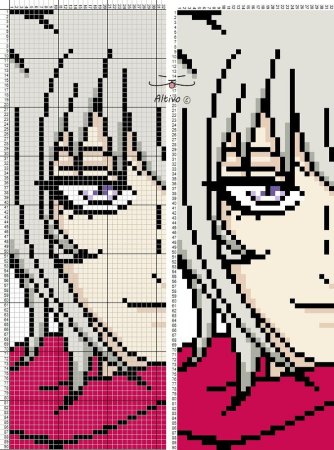 Томоэ пиксель арт